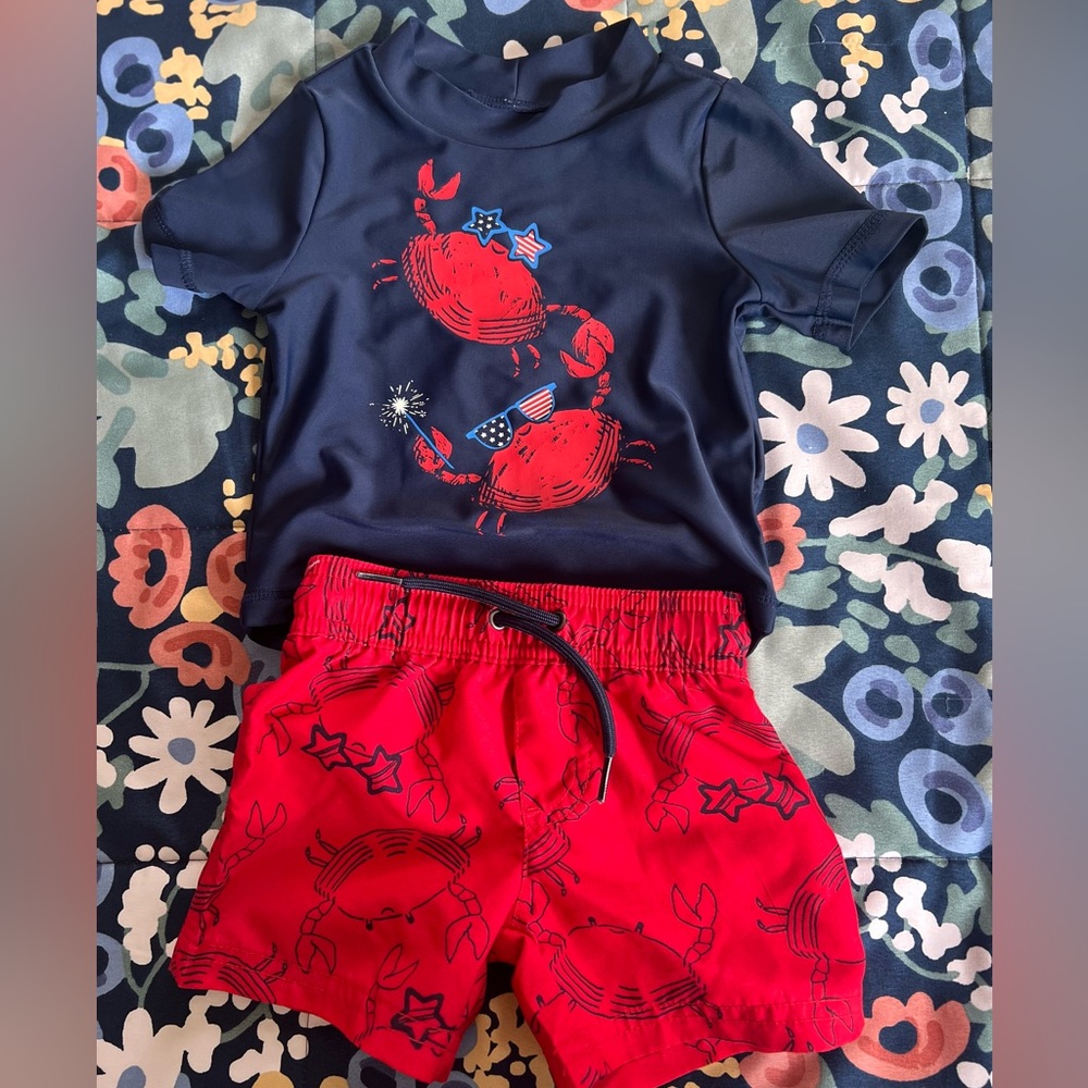 Like new Infant swim wear